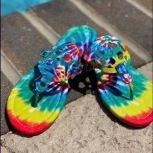 Tie Dye Sandals